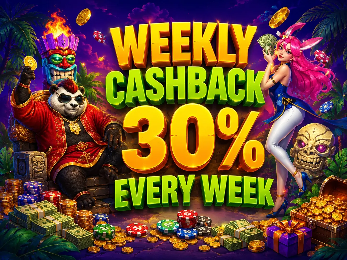 Weekly cashback